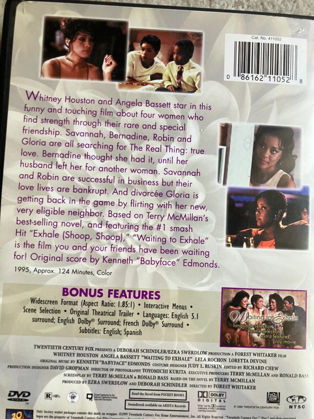 10/$20: Waiting to Exhale DVD - Picture 4 of 4